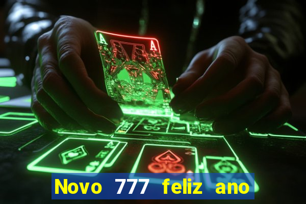 Novo 777 feliz ano novo boeing